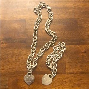 Tiffany necklace and bracelet set